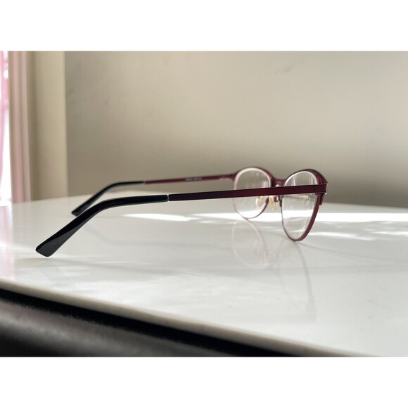 Legacy Lane 45 Designer Eyeglasses Red 53-15-135mm Frames Only - Picture 6 of 16